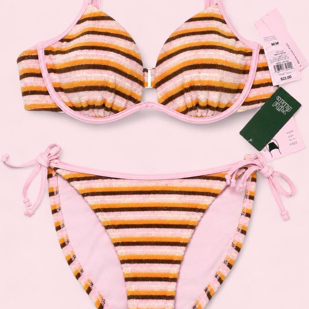 NWT TERRY BIKINI | MEDIUM